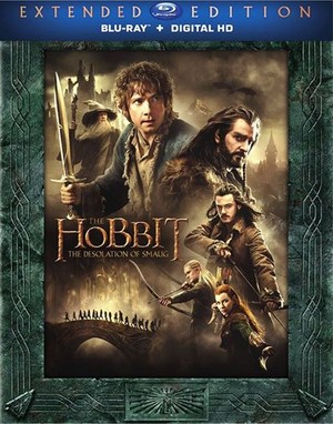  The Hobbit: The Desolation of Smaug - Blu-Ray cover
