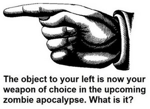  The object to your left