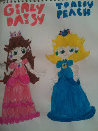 Tomboy Peach and Girly Daisy