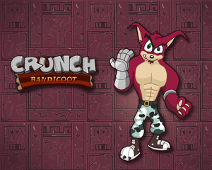 Wallpaper - Crunch Bandicoot