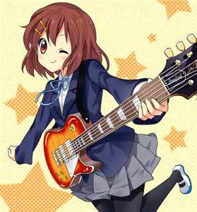 anime guitar girl