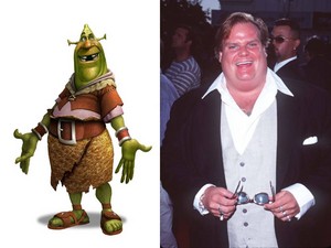  how shrek looked when chris was his voice actor