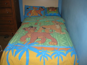  my lion king 2 kovu in kiara tempat tidur set
