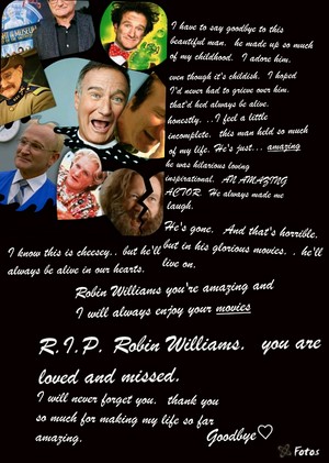  my tribute to robin williams♥♡