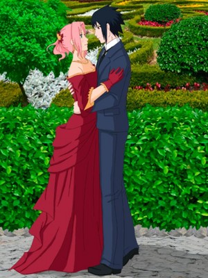  saskue and sakura wedding