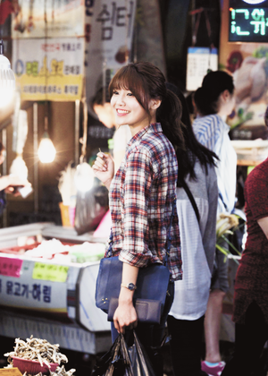  sooyoung / my spring araw filming