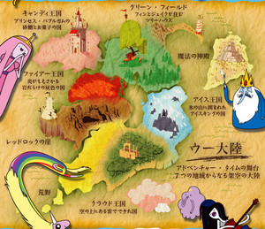  Adventure Time Map
