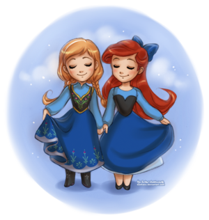  Anna and Ariel