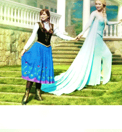  Anna and Elsa in Once Upon a Time