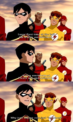 Bahaha, Robin.
