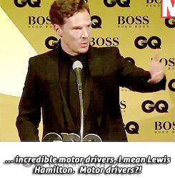  Benedict's GQ Acceptance Speech