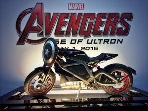  Black Widow's Motorcycle at SDCC 2014