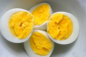  Boiled eggs.