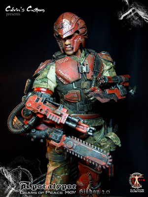  Calvin's Custom one sixth scale original デザイン series Gears of Peace MKIV Apocalypse Riddick 2.0