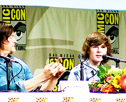  Chandler and Norman at comic cons