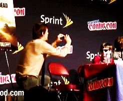  Chandler and Norman at comic cons