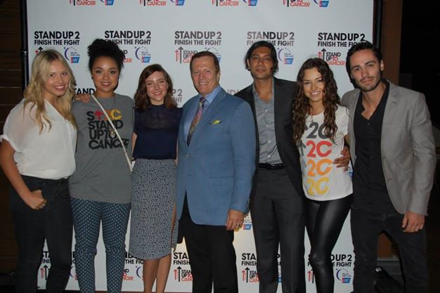 Chasing Life Cast at the American Cancer Society SU2C Party