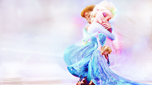  Elsa and Anna fondo de pantalla