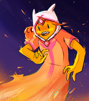 Flame Elemental Finn