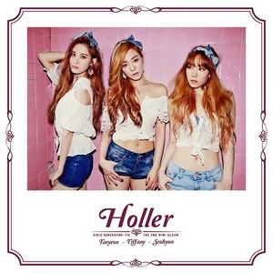 GIRLS’ GENERATION - TTS “할라/Holler” Album Cover