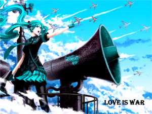  Hatsune Miku - cinta Is War
