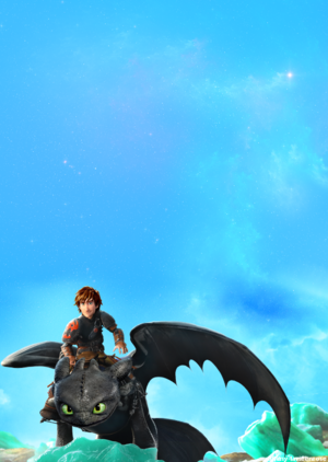  Hiccup and Toothless