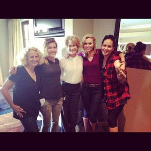 Hilarie Burton On The Set Of The Movie Surprise By Love