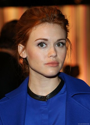  Holland attends the ICB show at New York Fashion Week