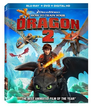  How To Train Your Dragon 2 Blu-Ray Cover