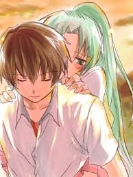  Keiichi and Mion