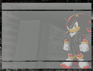  Shadow the Hedgehog's little Paper Letter