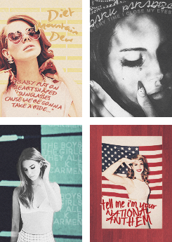  Lana Del Rey Collage