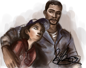  Lee and Clem TWD
