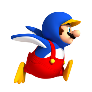  manchot, pingouin Mario