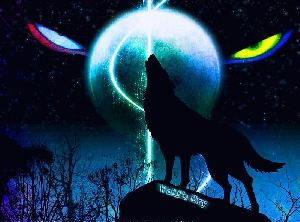  Shadow chó sói, sói Howling