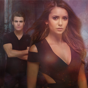  Stefan and Elena season 6