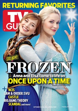  TV Guide - OUAT's Anna and Elsa