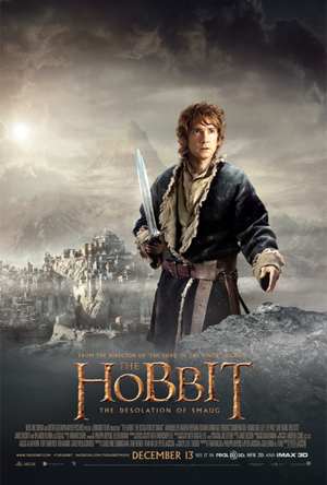  The Hobbit: The Desolation of Smaug - Bilbo Baggins Poster