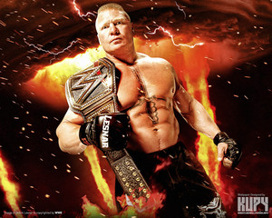  The New WWE World Heavyweight Champion, Brock Lesnar