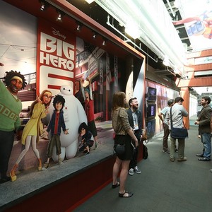  The cast of Big Hero 6 greets guests Inside Walt Disney Animatoin Studios