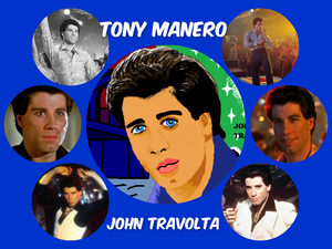  Tony Manero collage