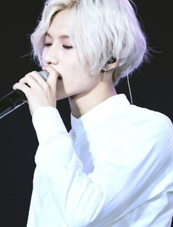  White Hair Taemin - SMTOWN in Seoul 2014