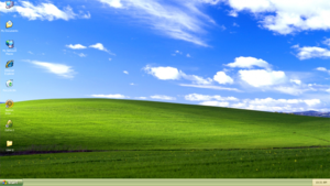  Windows XP оливковый, оливковое Green