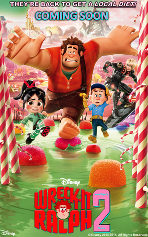  Wreck-It Ralph 2 Coming Soon Poster