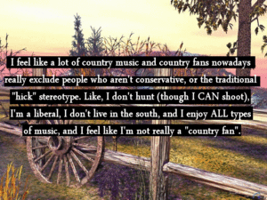  country música