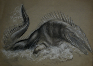  Tylosaurus concept art