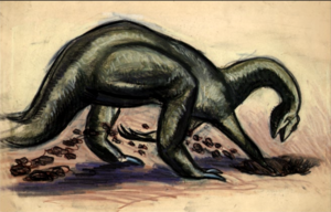  Plateosaurus concept art