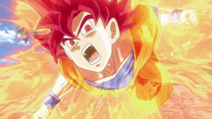  *Goku Super Saiyan God*