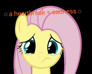  A heartbreak = sadness