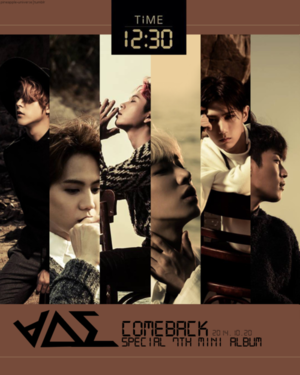  B2ST '12:30' album teaser imagens